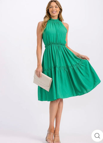 Erika Green Dress