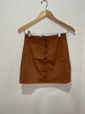 Brown Mini Skirt
