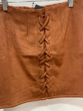 Brown Mini Skirt