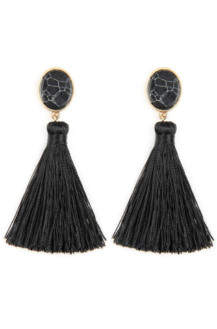 Black  Earrings