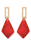 DIAMOMD SHAPE EARRING