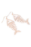 FISH BONE EARRING