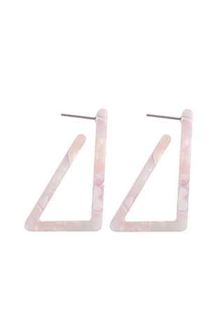 OPEN TRIANGLE  EARRING