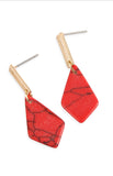 DIAMOMD SHAPE EARRING