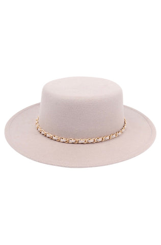 BRIM BOATER HAT