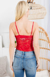 Red Bodysuit